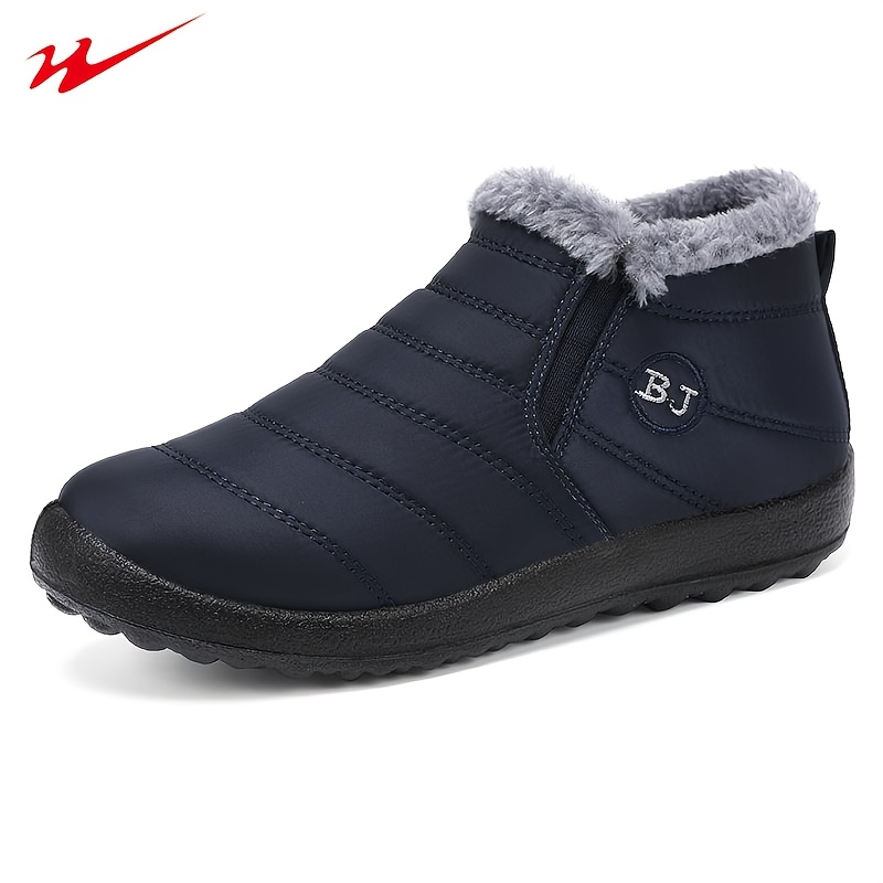 Women's Snow Boots with Fleece Lining, Winter Warmth